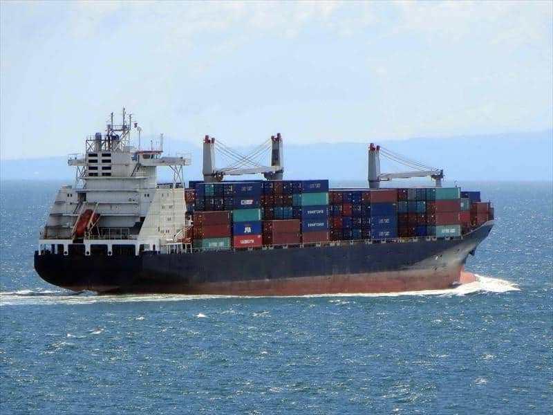 Container ship 1996 dwt 32482 Container ship 1996 dwt 32482