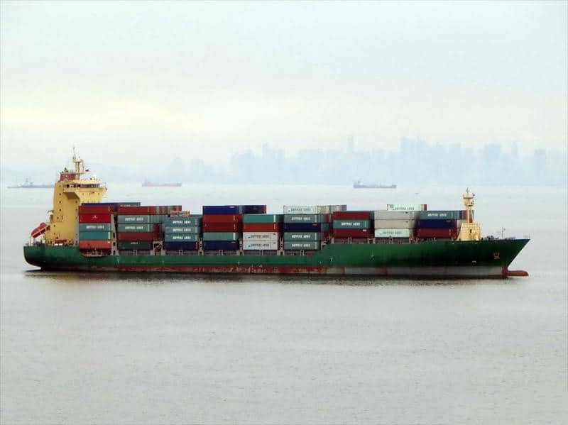 Container ship 2010 dwt 23517 Container ship 2010 dwt 23517