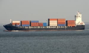 Container ship 2007 dwt 8166